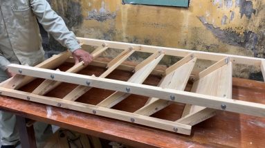 Amazing Smart DIY Woodworking Ideas Help Prevent Clutter - Making A Space-saving Smart Shoe Shelf