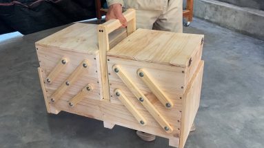 Amazing Design Ideas Woodworking Project Homemade From Pallet - Build A Smart And Versatile Tool Box