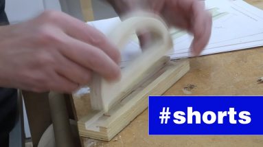 Making a table saw push block.  #shorts
