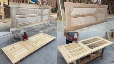 5 Amazing Woodworking Projects Most Worth Watching. Creative Ideas About Modern Wooden Doors Models