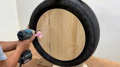 Amazing Homemade Ideas Crafts Plan Most Worth Watching For Woodworking Project Cheap From Car Tires