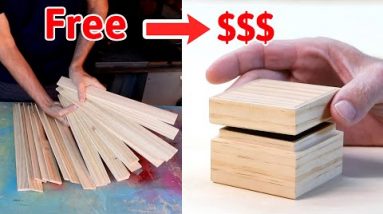 Making a valuable keepsake box from FREE pallet wood