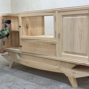 Amazing Woodworking Skills Easy - Build A Ancient Cabinet Furnitures