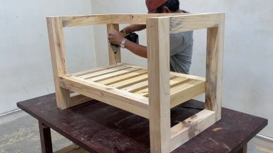 Video Tutorial How To make A Outdoor Chair Easy Step By Step For Beginners - Skillful Woodworking
