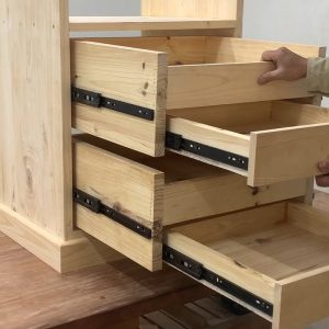 How To Build And Design A Incredible Cabinet With Hidden Drawers - Woodworking Project
