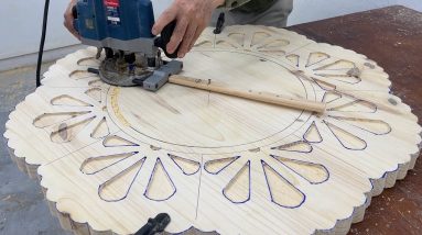 Amazing Extremely Working Skills Of Experienced Carpenter In Woodworking - Skillful Woodworking