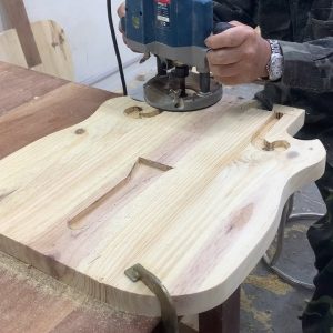 Build Unique Idea With Guitar Inspired Chair Design - Creative Woodworking Idea