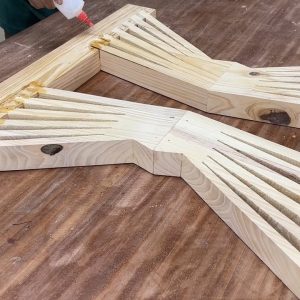 Skillful And Creative Woodworking Skills - Build A Coffee Table With A Unique And Sturdy Design