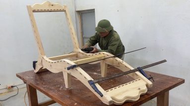 Amazing Cheap Woodworking Projects Easy Craft Skills - Design Build A Relaxation Chair Step By Step