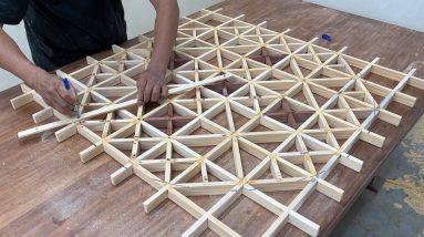 Woodworking Project - The Carpenters Skill In Woodworking Has Created Great And Classy Table