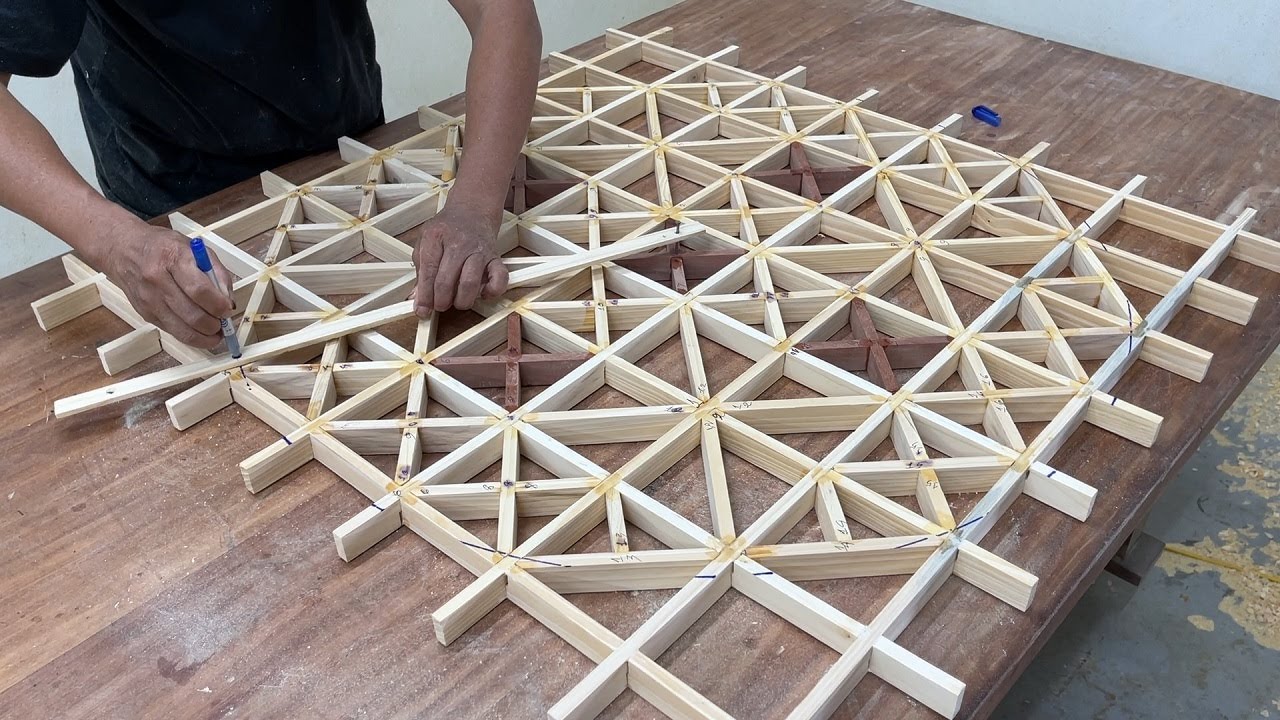 Woodworking Project - The Carpenters Skill In Woodworking Has Created ...