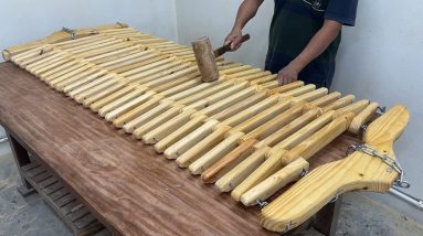 Amazing Extremely Bold Woodworking Idea From Artisanal Carpenter - Build A Hammock You've Never Seen