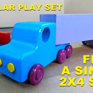 Toys from 2x4s. How I transform cheap lumber.