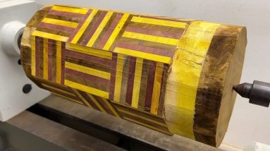 Amazing Woodworking Incredible Carpenter Skills - Result Created On Lathe Will Satisfy You #4