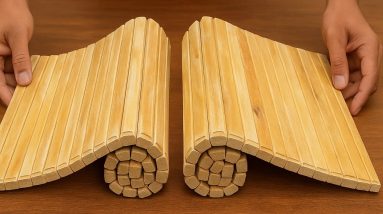 Amazing Worker Woodworking Skills Ingenious - Build A Cabinet With Smart And Perfect Wooden Slides