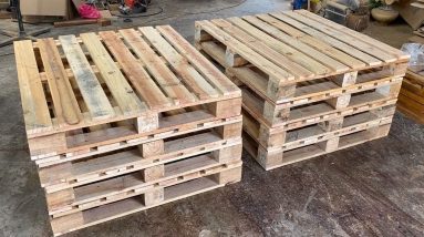 8 Most Viewed Recycling Woodworking Projects From Old Pallets - Build Cheap Furniture From Pallets