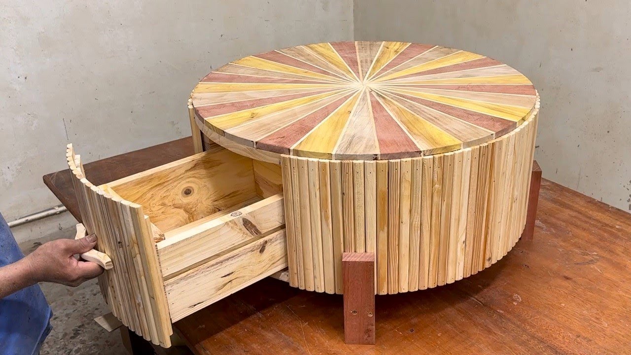 Woodworking Design Ideas Create Surprise And Difference - Build A Round ...