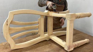 Amazing Plan Most Worth Watching Woodworking Project Design Ideas - Build A Modern Wooden Chair
