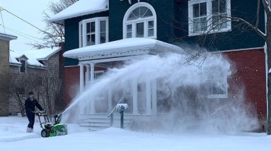 8 Reasons Battery is Better than Gas Snowblower by Home Improvement Woodworking