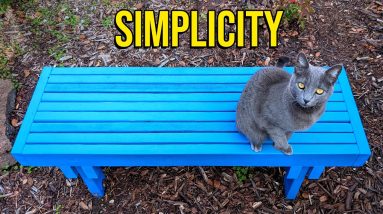 Finding simplicity in woodworking. And life.