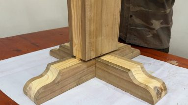 Detailed Instructions For Making Outdoor Glass Top Coffee Table From Scrap Wood - Skills woodworking