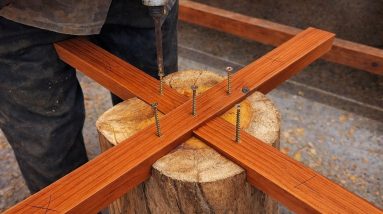 Unique Design Ideas From Round Tree Trunks You Have To See Them Believe It - Cheap Outdoor Furniture