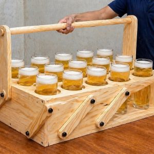 Amazing Genius Or Crazy Idea - Old Carpenter In Woodworking Has Astonished Critics Worldwide.