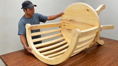 #11 Amazing Genius Or Crazy Ideas - Old Carpenters In Woodworking Has Astonished Critics Worldwide.