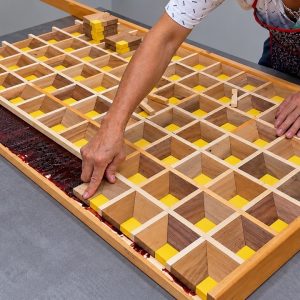 Satisfying Woodworking - Building A 3D Effect Coffee Table Has Never Been So Easy