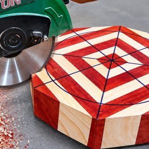 Assembling And Cutting A Simple Safe Bowl Using Saw - Most Carpenters Don't Know This Method