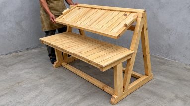 Amazing Woodworking Build Smart Work Ideas - Smart Furniture Design Ideas Integrating Functionality